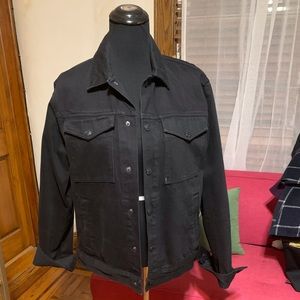 S Forever 21 Black Denim Jacket (Men’s)